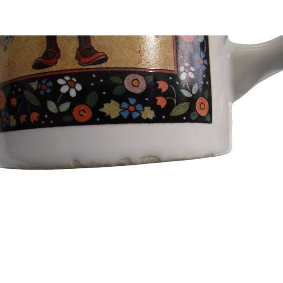 Heart in Hand Here Vintage Mug MK Ink Mary Englebreit GUC Flaw - Picture 6 of 9